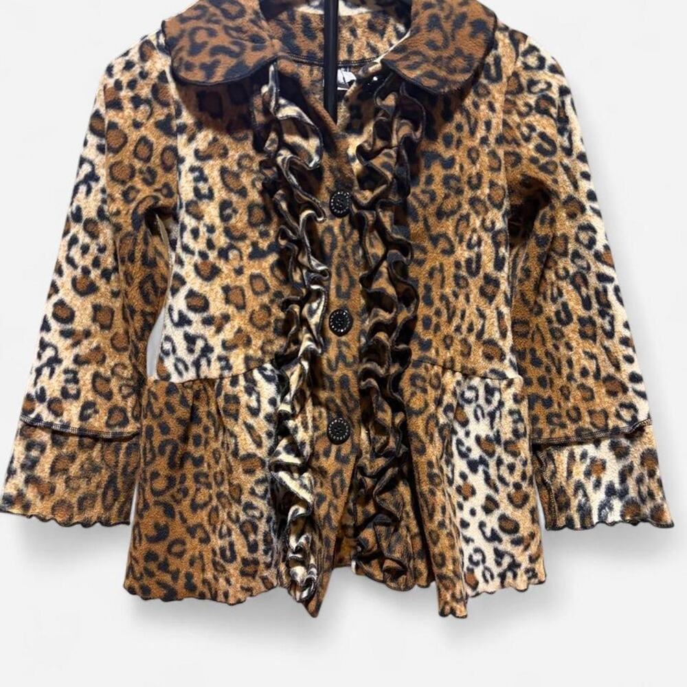 Mack & Co leopard print coat